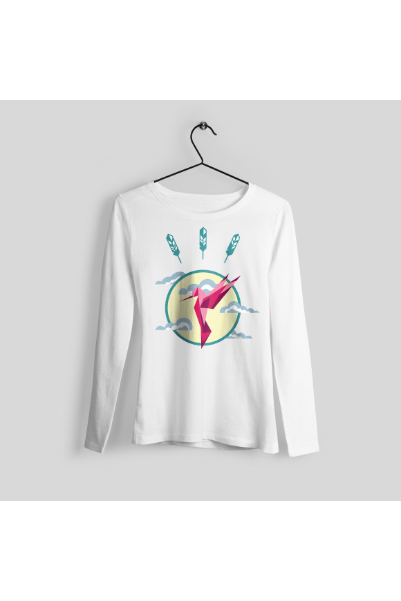 Brown bear printed sweater