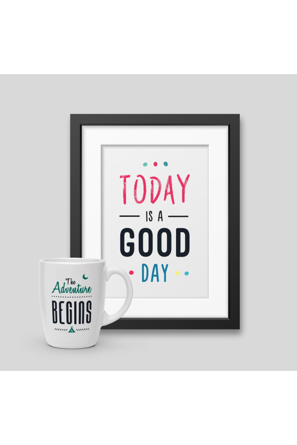 Pack Mug + Framed poster